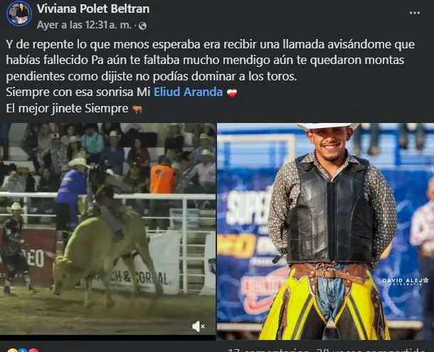 Publicación de Facebook