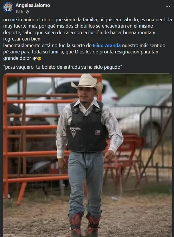 Publicación de Facebook