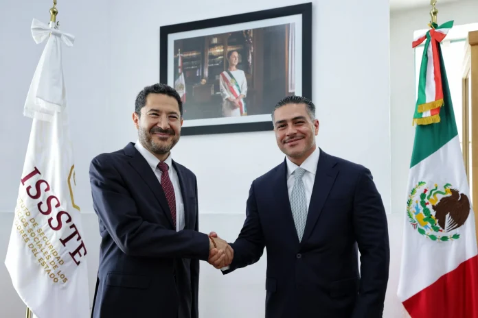 Martí Batres y Omar García Harfuch sostienen reunión