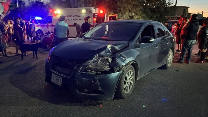 Grave motociclista accidentado en Sabinas