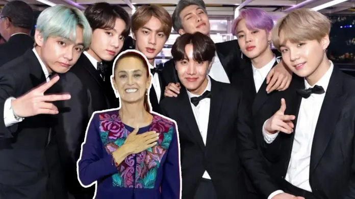 BTS en Palacio Nacional: Claudia Sheinbaum recibirá al grupo de K-pop