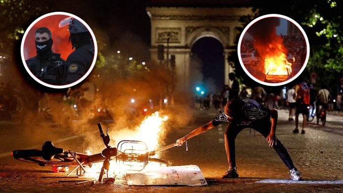 Celebraciones por triunfo del PSG dejan cientos de arrestos y fuerte operativo de seguridad