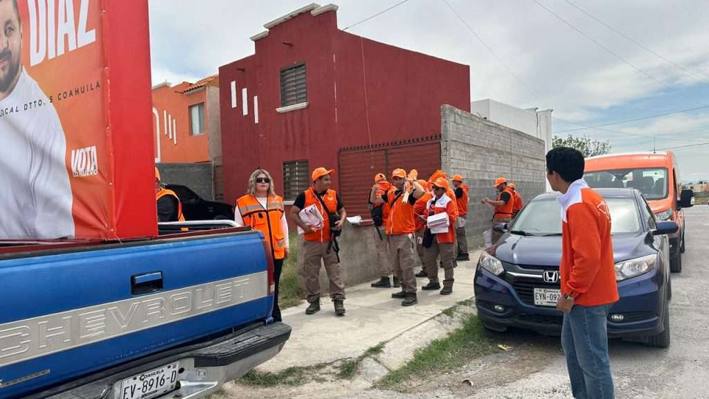 Jaime Díaz en campaña