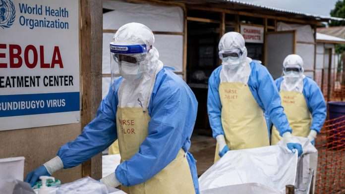 OMS califica como bajo el riesgo global por brote de ébola en África