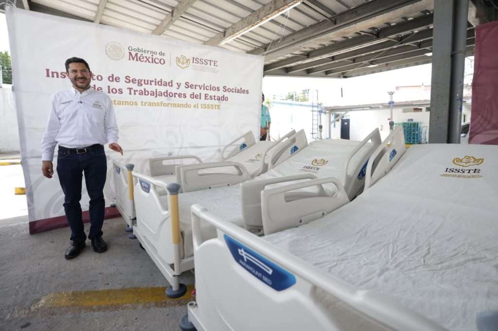 Renueva Martí Batres 103 camas hospitalarias en el Hospital Regional "Elvia Carrillo Puerto" del ISSSTE en Mérida, Yucatán