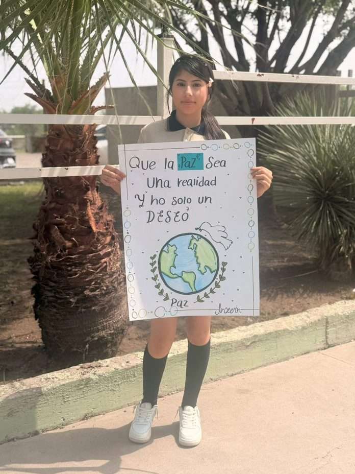 Alumnos de la Secundaria Agustín Terrazas Menchaca realizarán una Marcha por la Paz en Múzquiz para promover la no violencia y la convivencia armónica.