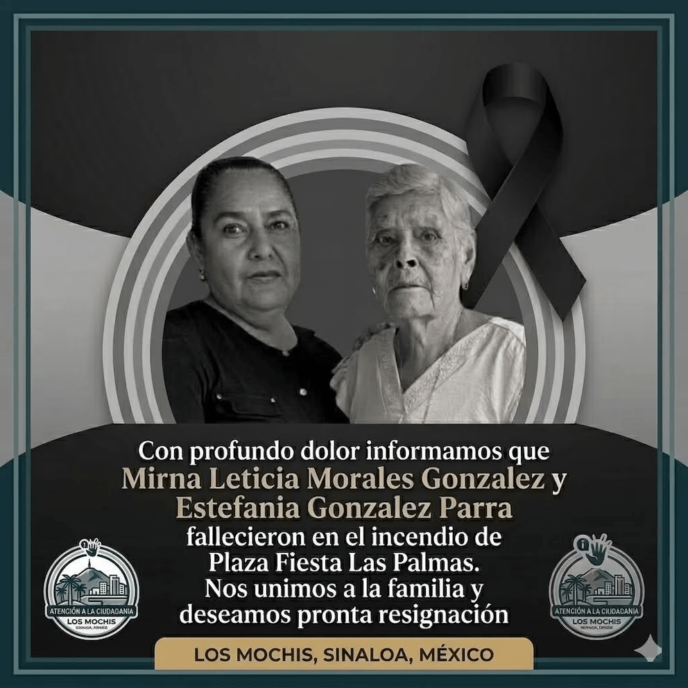 Víctimas del incendio