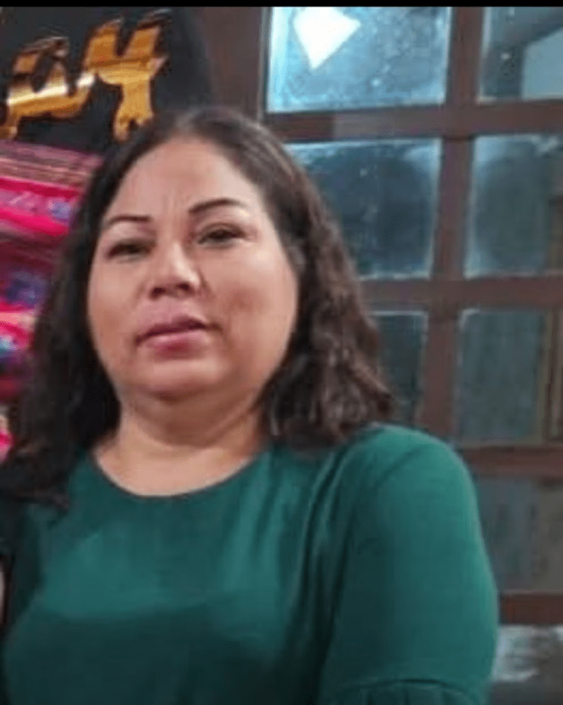 Víctima del incendio