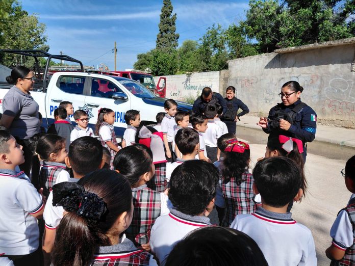 Fortalece Seguridad Pública la proximidad social en preescolares