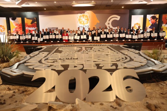 El secretario general de la CTM en Frontera y la Región Centro, Mario Dante Galindo Montemayor, propuso que el Gobierno Federal replique el Pacto Coahuila 2026 en todo el país.