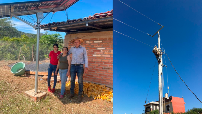 AVANZA EL PROGRAMA DE OBRAS DE ELECTRIFICACIÓN EN MICHOACÁN