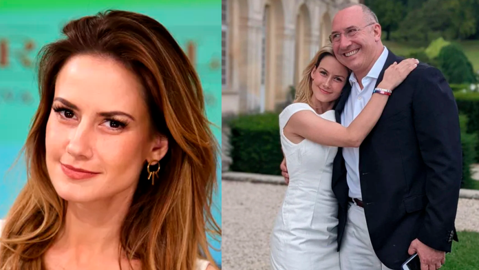 Altair Jarabo y su esposo Frédéric García