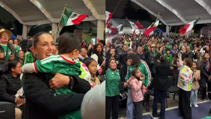 Claudia Sheinbaum reconoce y celebra la clasificación de la Selección Mexicana en el Mundial