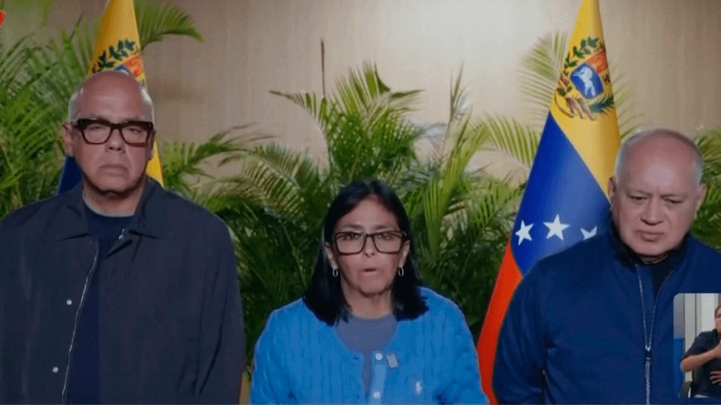 Delcy Rodríguez declara estado de emergencia