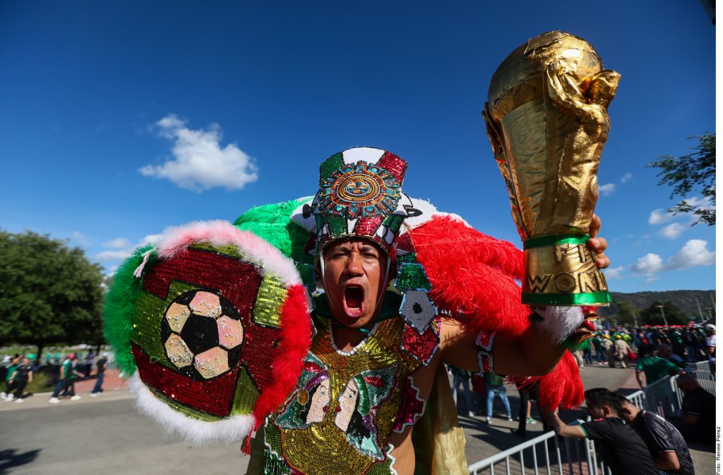 Este fanático le tiene mucha fe a la Selección Nacional.