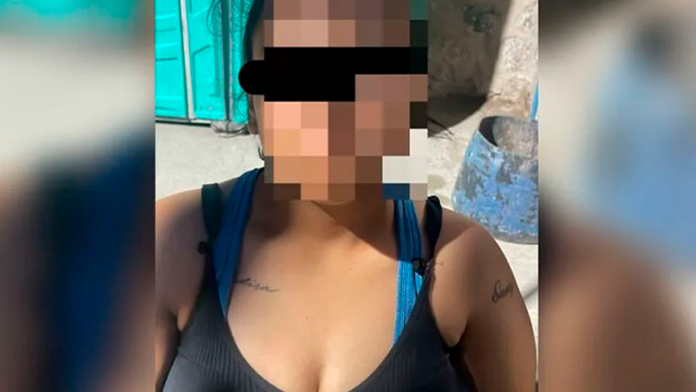 Mujer detenida en Torreón