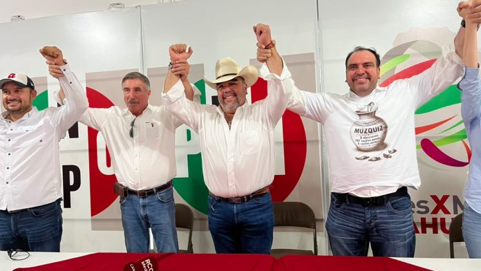 Héctor Miguel García Falcón “Gachupín” se declaró virtual ganador de la elección a diputado local por el Distrito 06 de Coahuila, respaldado por los resultados preliminares del PREP.