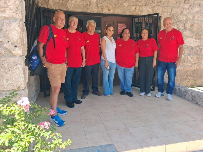 La delegación de Múzquiz participa en los Juegos Estatales Deportivos y Culturales del Adulto Mayor 2026, representando con orgullo al municipio en diversas disciplinas deportivas y culturales.