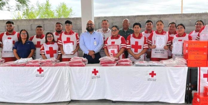 Fortalece Fundación Bendix labor de la Cruz Roja Mexicana con donación