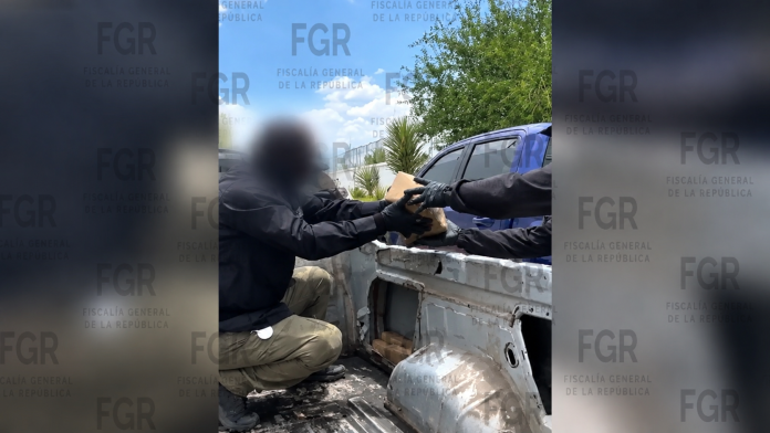 Aseguramiento por transporte de marihuana en Progreso Coahuila