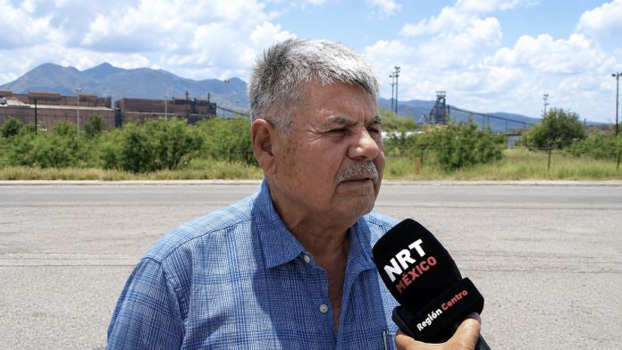 Julián Torres Ávalos, presidente del Grupo de Defensa Laboral de Trabajadores de AHMSA A.C.