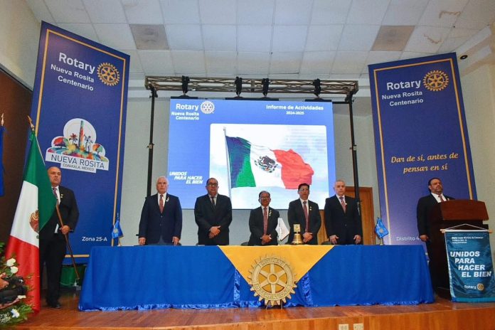 Club Rotario Nueva Rosita Centenario renueva su dirigencia