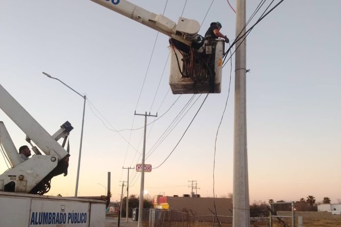 Refuerza Imagen Urbana vigilancia para frenar daños al alumbrado publico