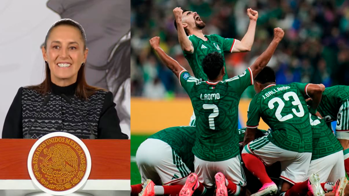 Claudia Sheinbaum felicita a la Selección Mexicana