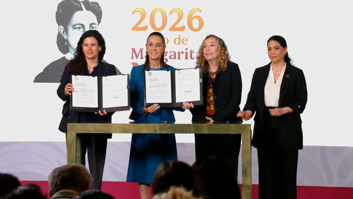 Claudia Sheinbaum firma Ley General de Feminicidios