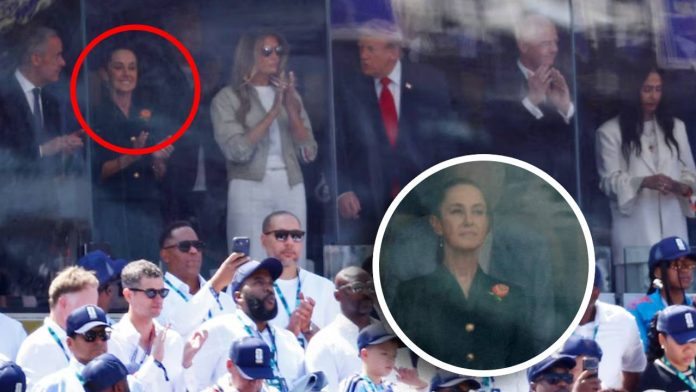 Claudia Sheinbaum y Donald Trump asisten juntos a la final del Mundial 2026