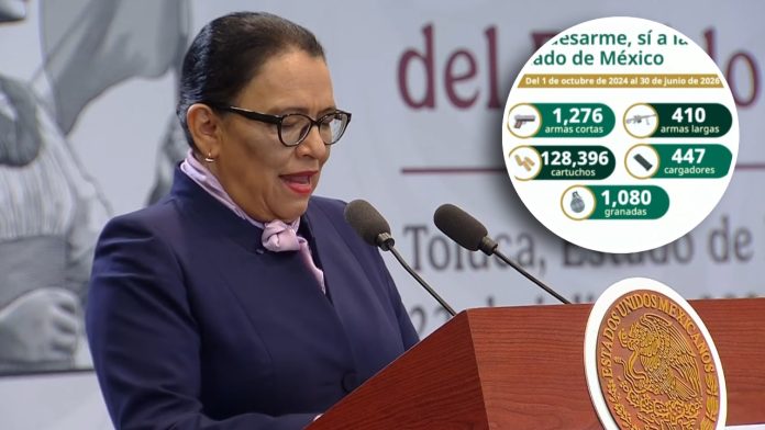 Edomex lidera el programa ‘Sí al Desarme, Sí a la Paz’ con mayor participación ciudadana