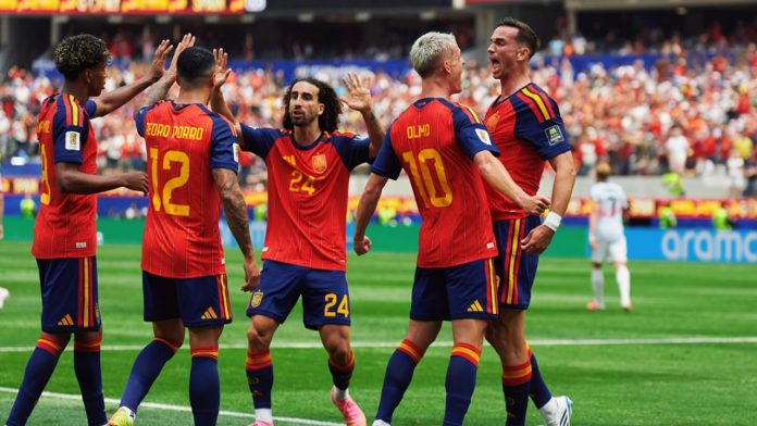 España elimina a Bélgica
