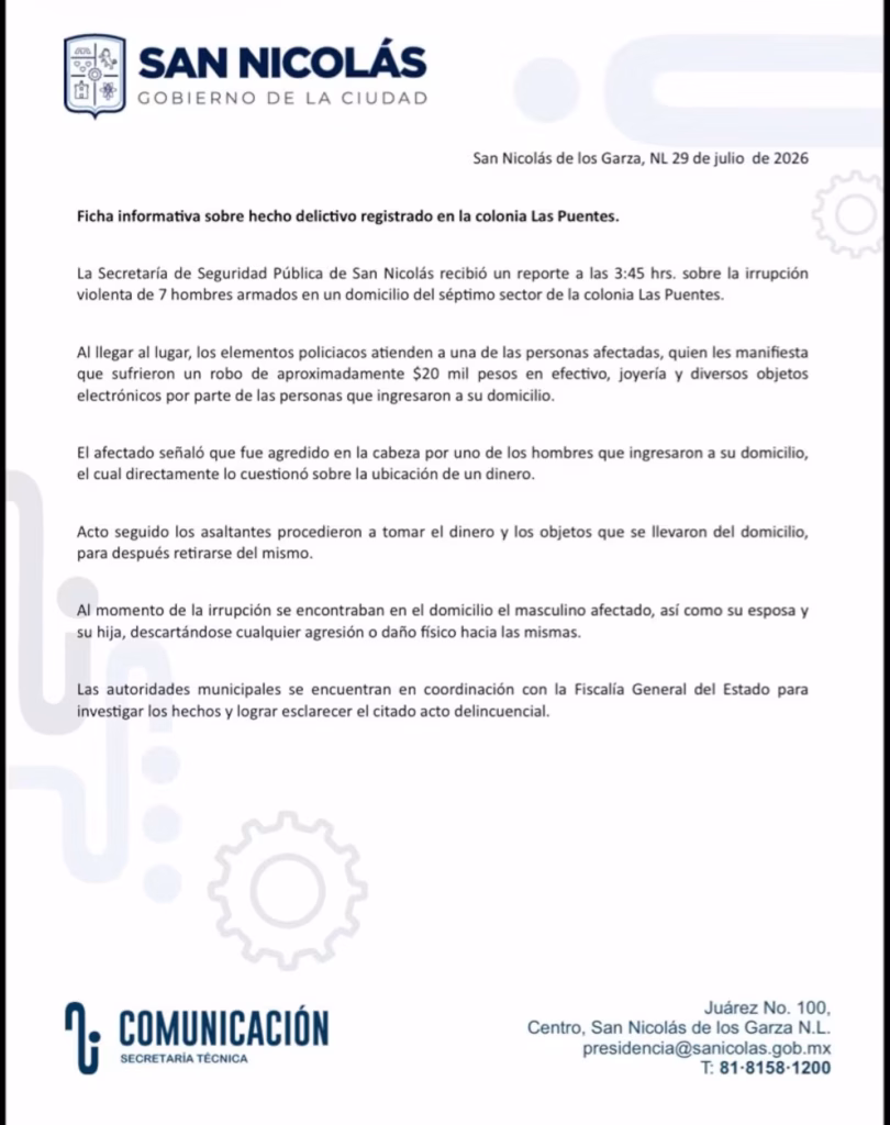 Fiscalía Nuevo León