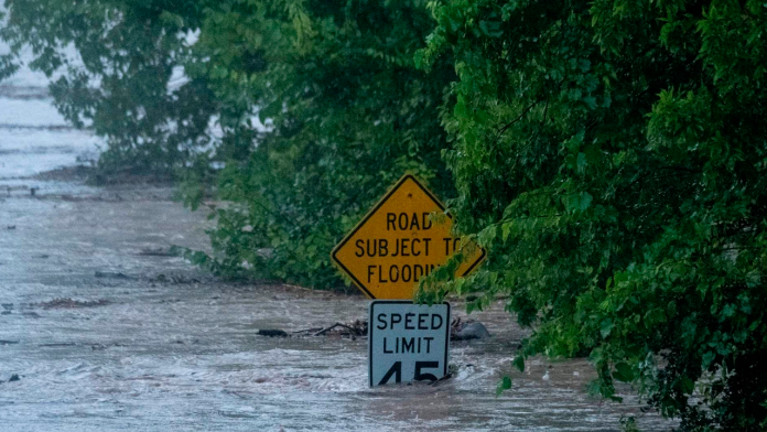 Fuertes inundaciones en Texas
