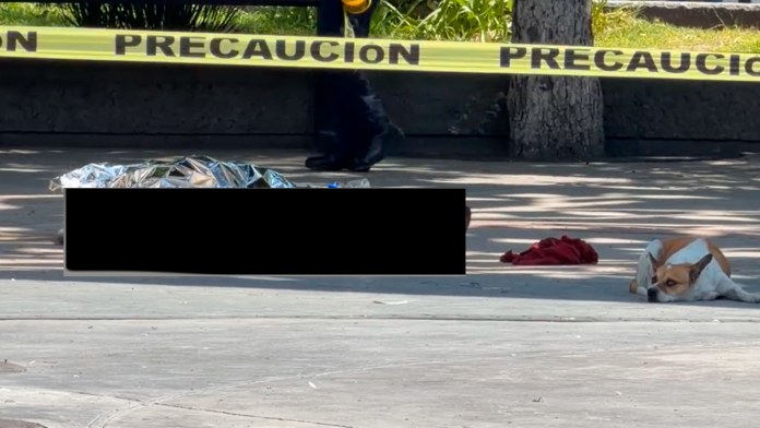 Hombre fallecido en Plaza Principal de Monclova