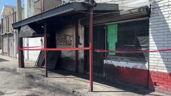 Incendio en restaurante Juan Hermilo en Monclova Coahuila