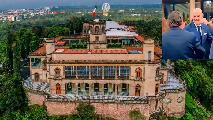 Investiga FGR cena de la FIFA en el Castillo de Chapultepec