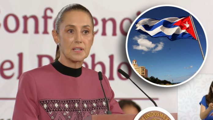 México mantendrá su apoyo a Cuba, asegura Sheinbaum
