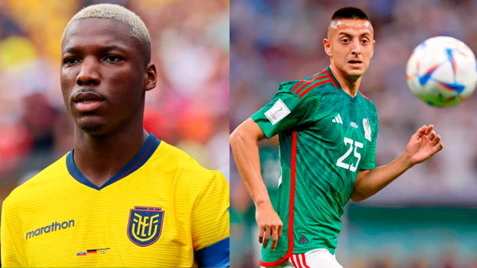 Moisés Caicedo y Piojo Alvarado