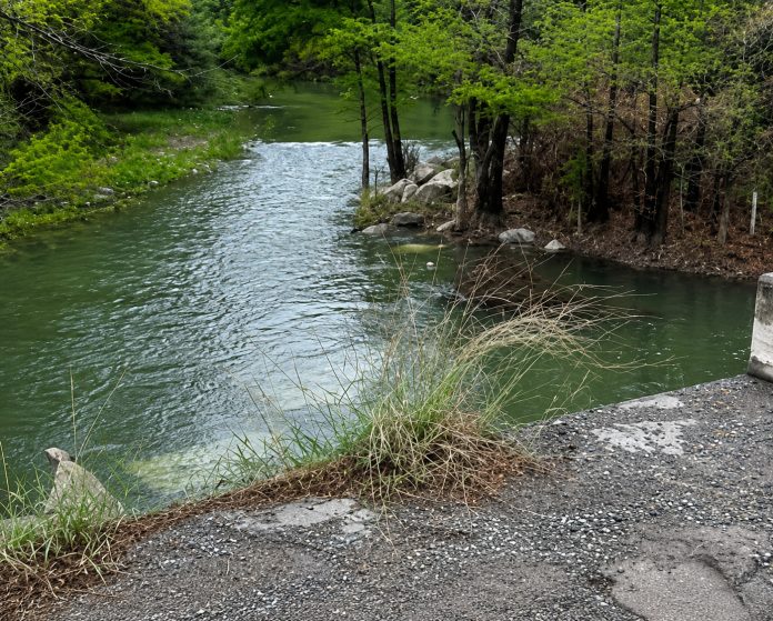 Protección Civil de Múzquiz informó que el río Sabinas mantiene niveles bajos pese a las lluvias.