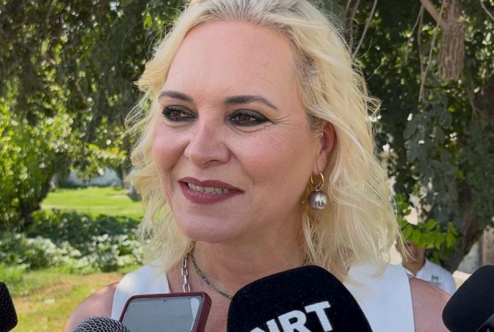 La alcaldesa Laura Jiménez aseguró que recorrer las colonias y escuchar a la ciudadanía permite impulsar obras históricas