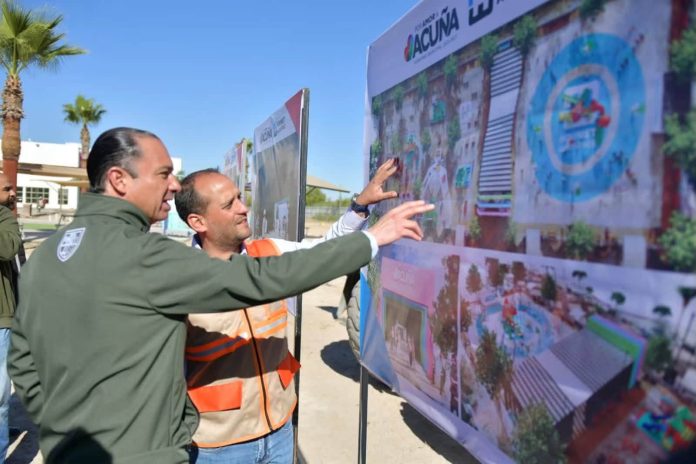 Avanzan proyectos de infraestructura en Acuña