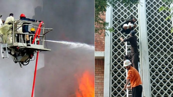 14 recién nacidos mueren tras incendio en hospital