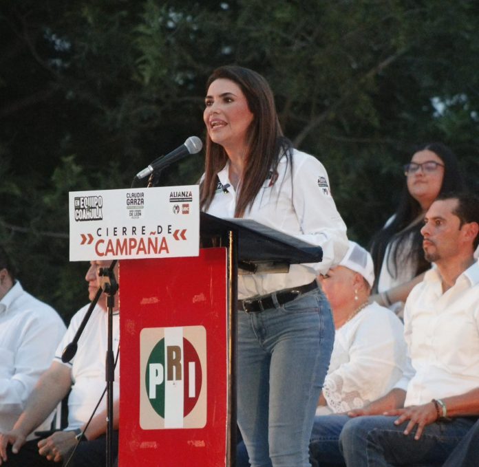 Con baile, Claudia Garza celebra el respaldo de la ciudadanía
