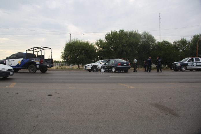 Aparatoso accidente sobre la 57 deja daños materiales