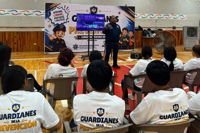 Impulsa Seguridad Pública prevención y valores mediante curso de verano