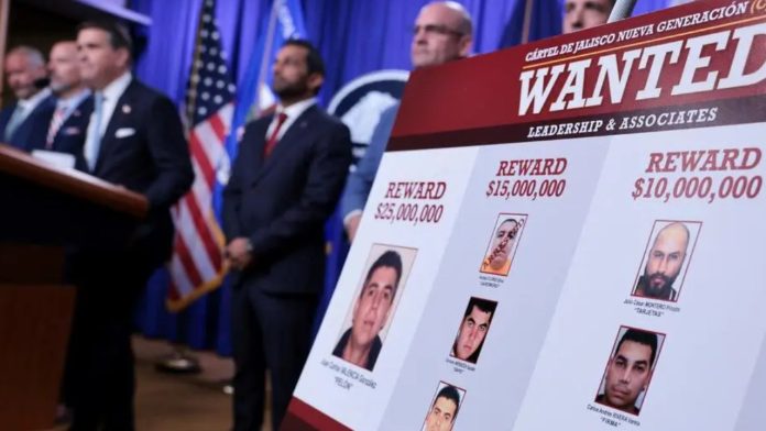 EE.UU. lanza ofensiva con millonarias recompensas por el CJNG