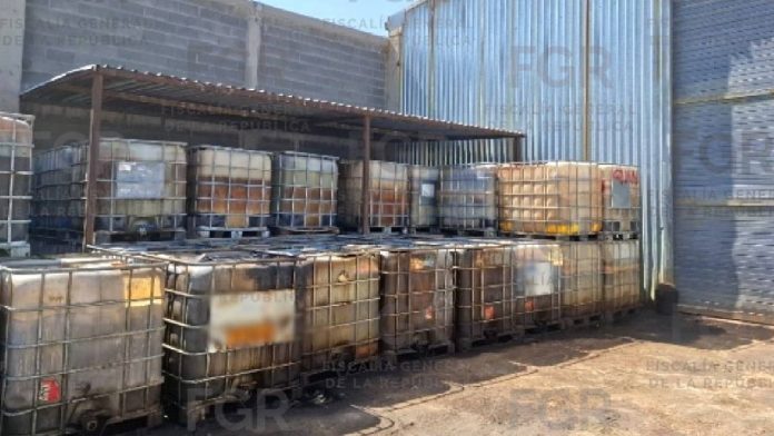 FGR asegura cuatro centros clandestinos de procesamiento de combustibles en San Luis Potosí, Hidalgo y Morelos