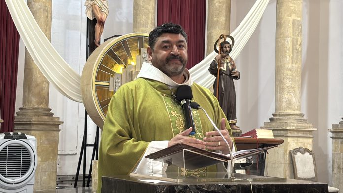 Fray Jaime Rafael Vicuña invita a fortalecer la fe en Monclova
