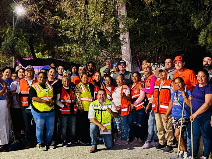 Llega brigada integral ‘’Manos a la Obra’’ al fraccionamiento Amistad y Villas del Mirador